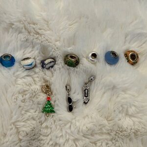 Assorted Charm Beads and Pendants